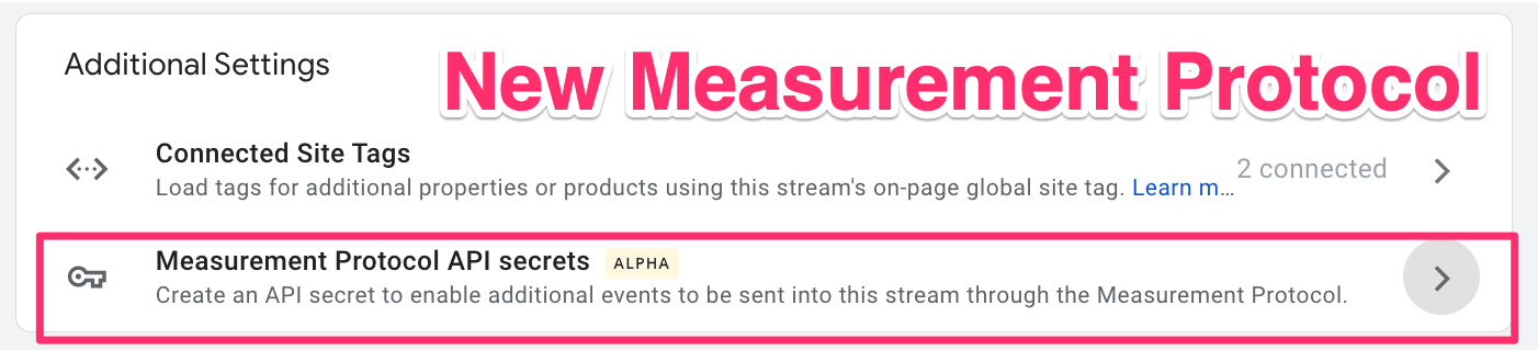 Measurement Protocol - Google Analytics 4