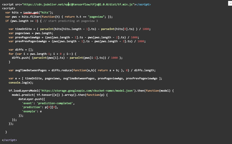 Prediction Code
