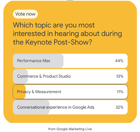 GMP Recap Topic Survey